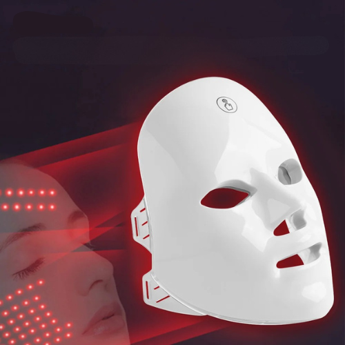 Masque LED 7 Couleurs LumiDerma – Soin Visage Anti-Âge & Anti-Imperfections