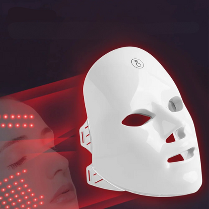 Masque LED 7 Couleurs LumiDerma – Soin Visage Anti-Âge & Anti-Imperfections