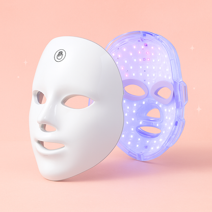Masque LED 7 Couleurs LumiDerma – Soin Visage Anti-Âge & Anti-Imperfections