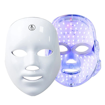 Masque LED 7 Couleurs LumiDerma – Soin Visage Anti-Âge & Anti-Imperfections